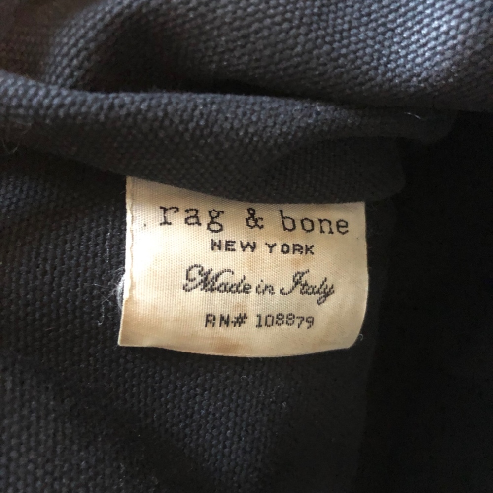 Rag & Bone Large Pilot Satchel In Black And Brown - image 4